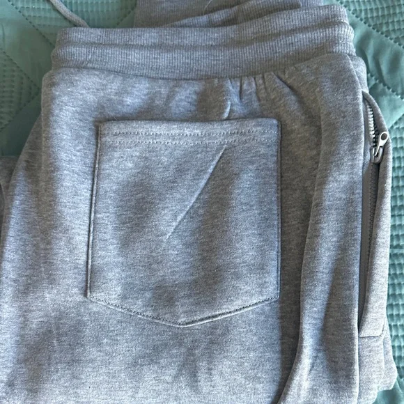 4 Pair Gray Jogger Sweatpants Bundle 2XL Lounge Pants - Picture 4 of 13